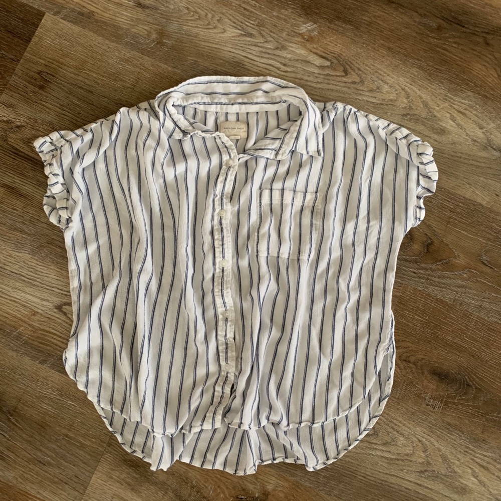 American Eagle Stripe Shirt